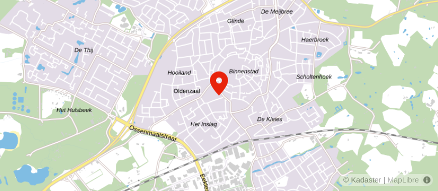 Locatie van Vogelzang Verzekeringen & Hypotheken