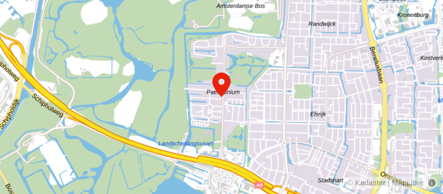 Locatie van P&P Assurantie Adviesburo BV