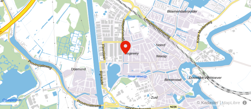 Locatie van Fiscaal Buro van den Brink