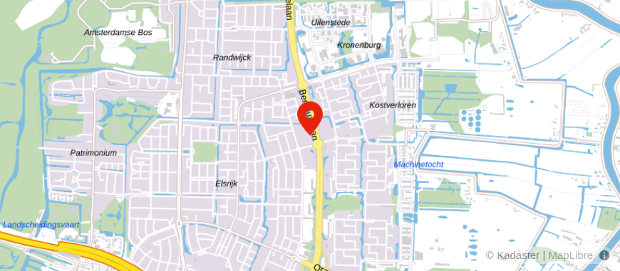 Locatie van Meijers