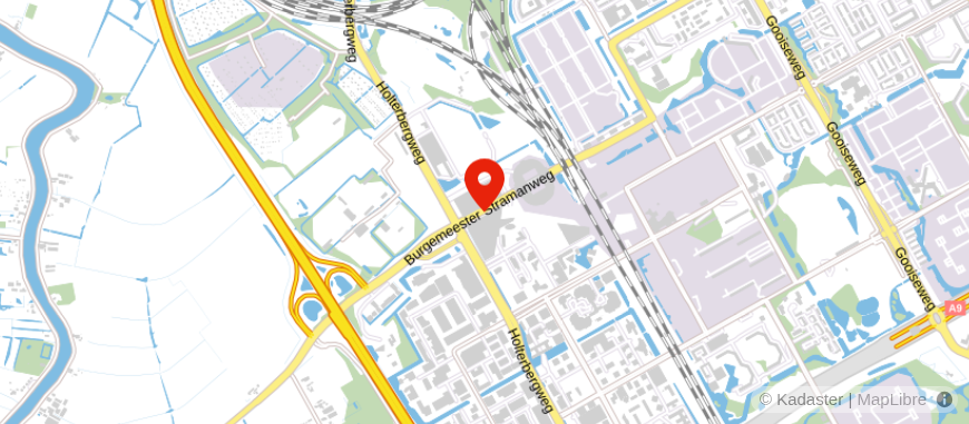 Locatie van Bieden & Wonen