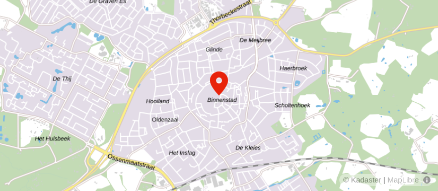 Locatie van Rabobank Oldenzaal
