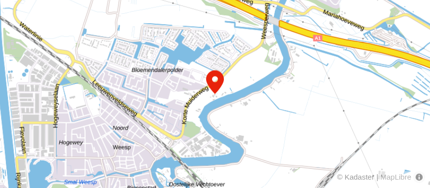 Locatie van Van Wijngaarden