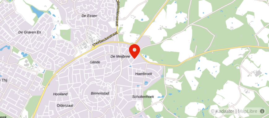 Locatie van Wuite Financieel Advies