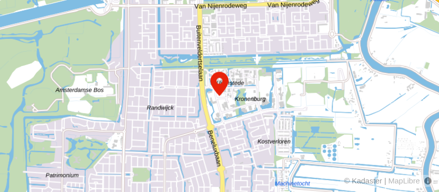 Locatie van Forte Makelaars