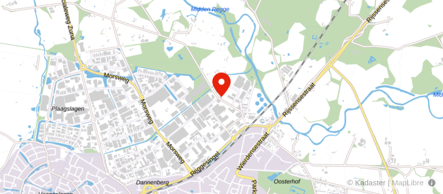 Locatie van Van der Veen Financieel Advies B.V