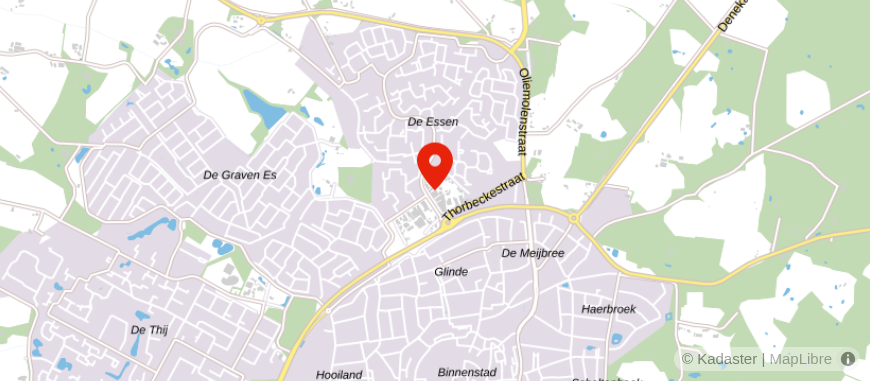 Locatie van Financieringshuis Kredieten B.V.