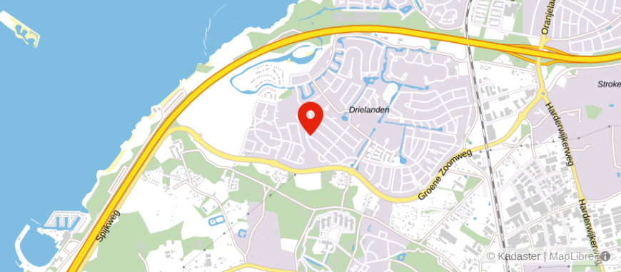 Locatie van Van Zijl Belasting- en administratiekantoor