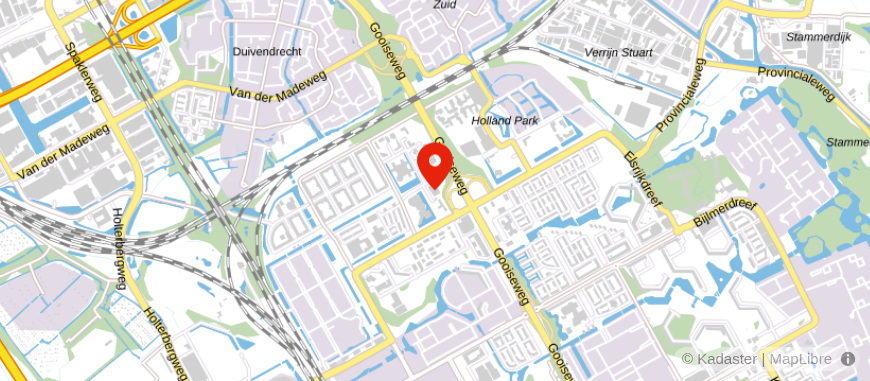 Locatie van Hypotheekrente.nl Diemen