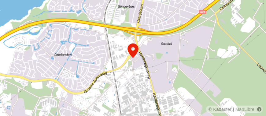 Locatie van aaff Harderwijk