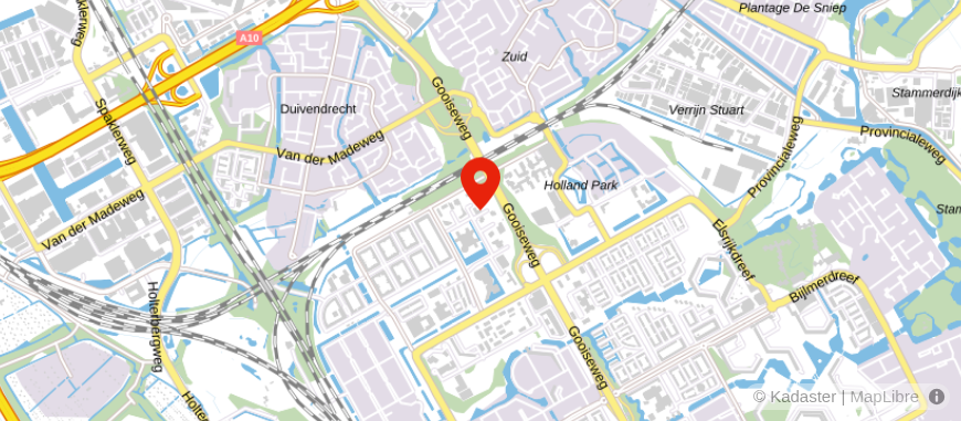 Locatie van SAA Diemen