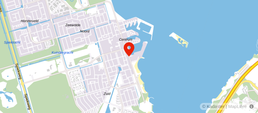 Locatie van Notariskantoor Vriesinga