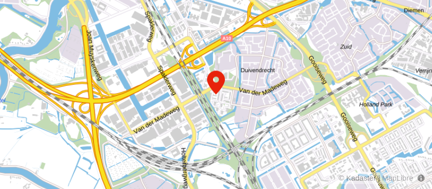 Locatie van Meijers & Partners