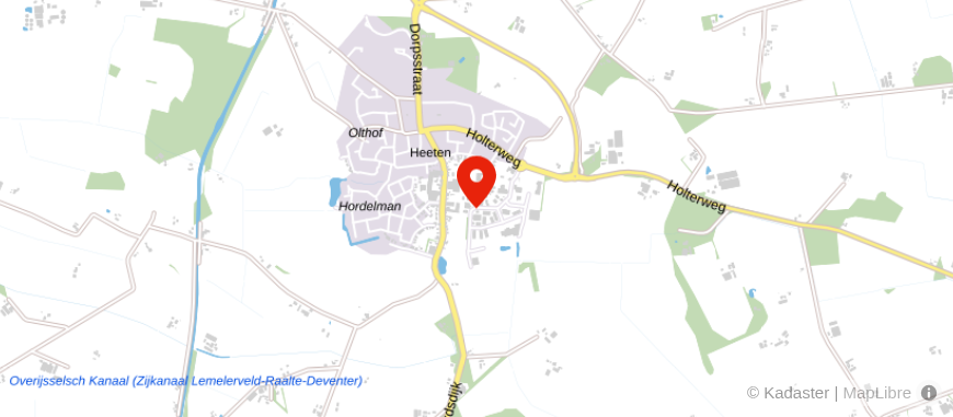 Locatie van Keverkamp Assurantiën & Hypotheekadvies