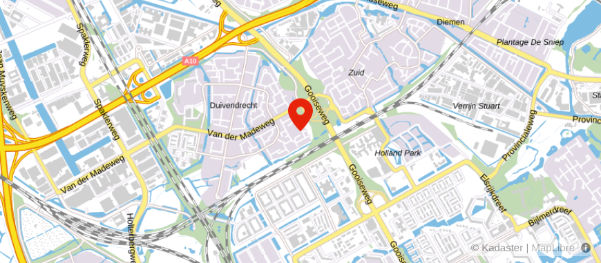 Locatie van Elsinga Hypotheken en Advies