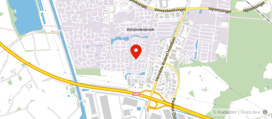 Locatie van Olthof Assurantien