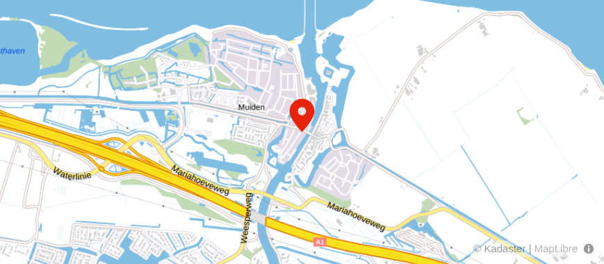 Locatie van door de boer
