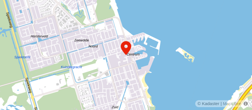 Locatie van De Hypotheker Zeewolde 
