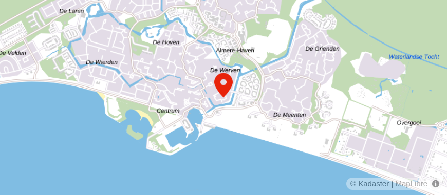 Locatie van RV Estate Almere