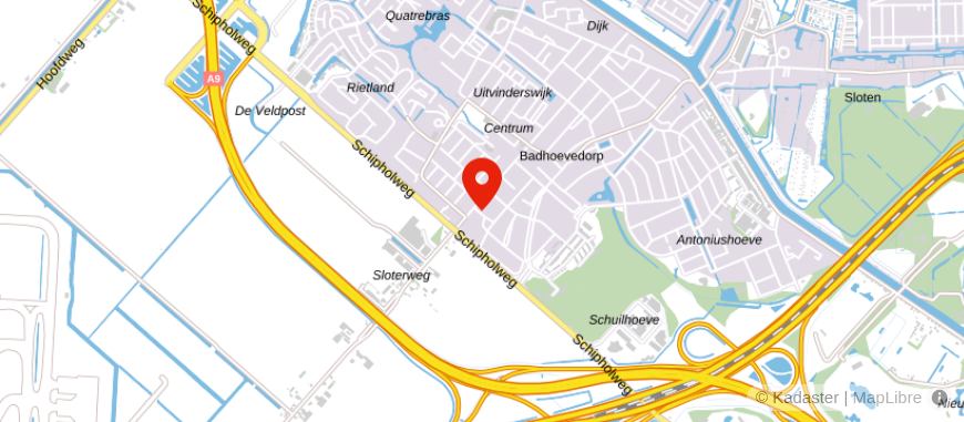 Locatie van JDG Hypotheken en Verzekeringen