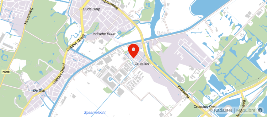 Locatie van Budget Advies Groep