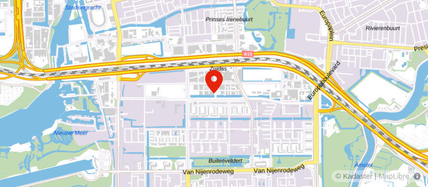 Locatie van de Kredieter