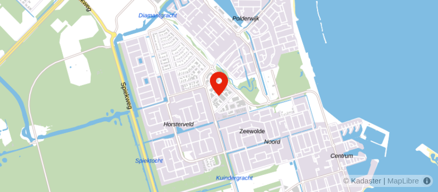 Locatie van PWB Administraties & Belastingadviseurs