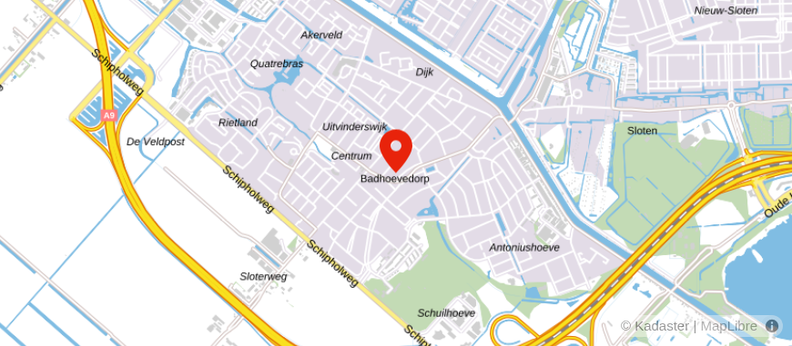 Locatie van Sanssouci Verzekeringen