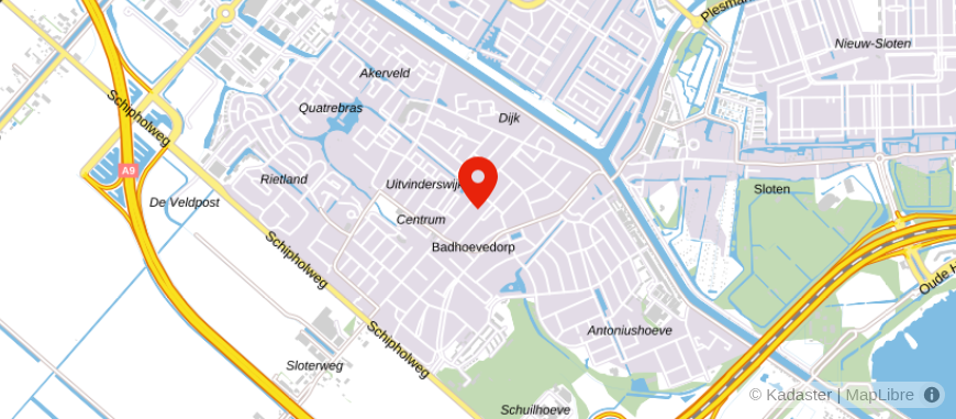 Locatie van Schrauwers & Van der Neut