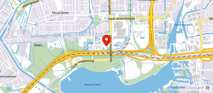 Locatie van Accent Financieel Advies