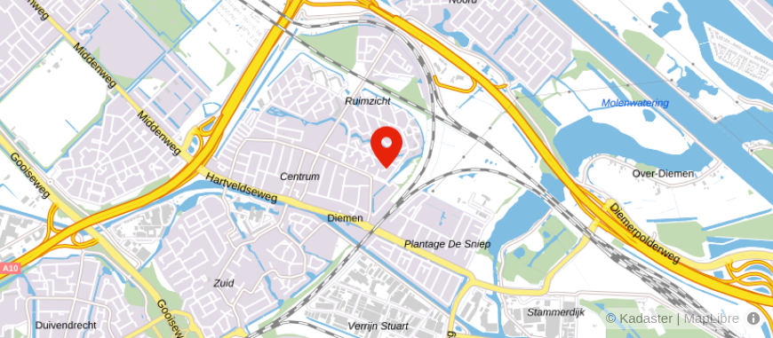 Locatie van Plate Assurantiën