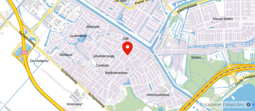 Locatie van Zantman Assurantiën