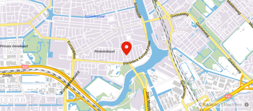 Locatie van Merkelbag Adviesgroep