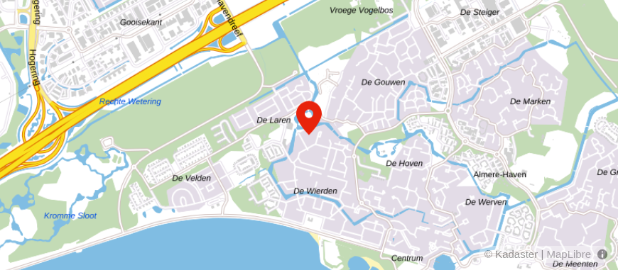 Locatie van AlmereHypotheek