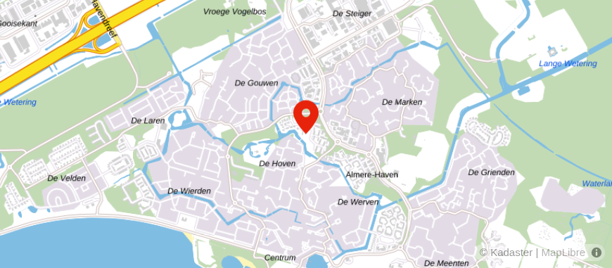 Locatie van Joyce van Helden Zorg & Uitvaart