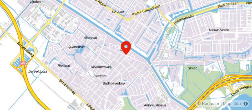 Locatie van Albers Advies
