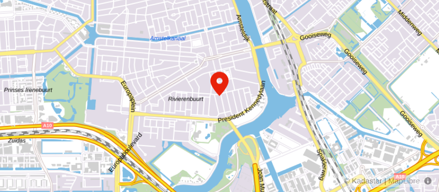 Locatie van B2 Makelaars & Taxateurs