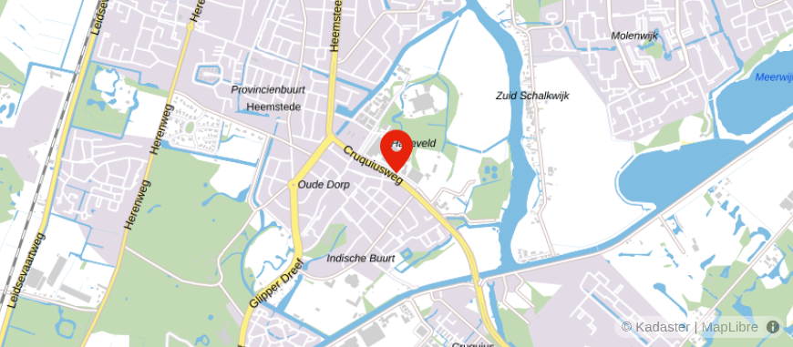 Locatie van De Scheidingsplanner Heemstede
