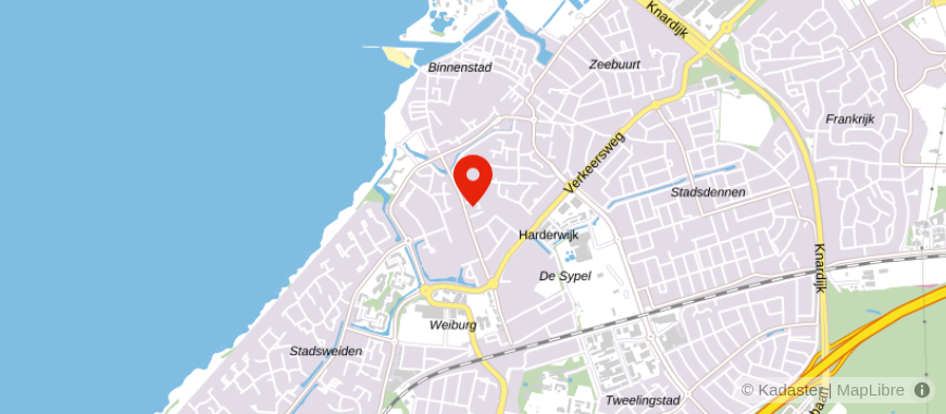Locatie van Kern notarissen