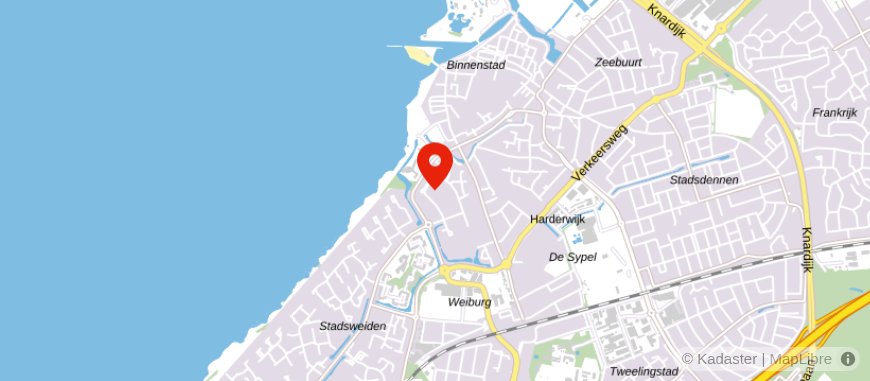 Locatie van Administratie- & Fiscaaladvies G.J. Visscher