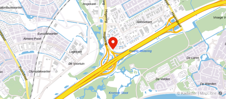 Locatie van Miles Hypotheken