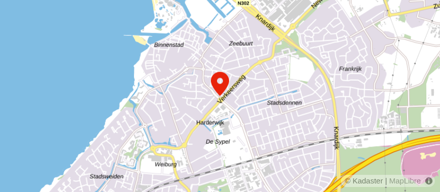 Locatie van Berends & Slump B.V.