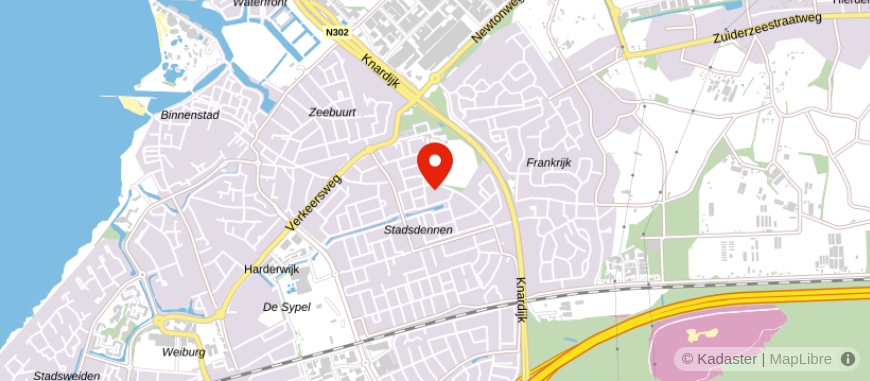 Locatie van HLS Pensioenconsultancy BV