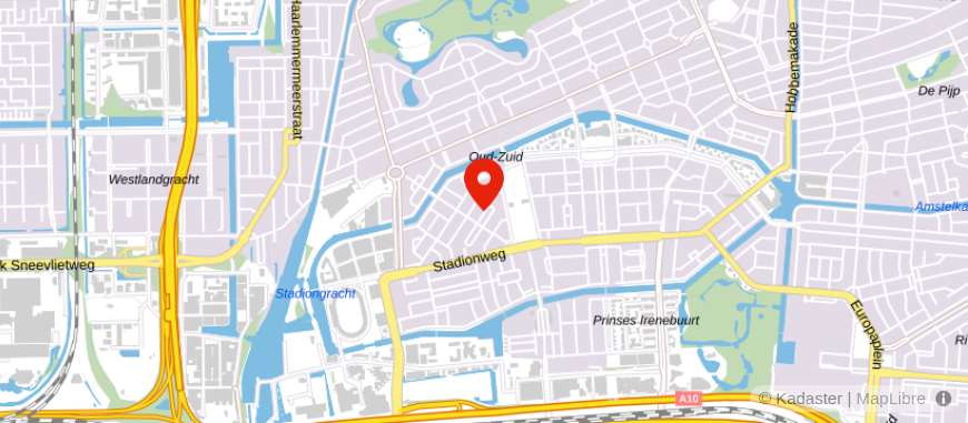 Locatie van Ritter Makelaardij