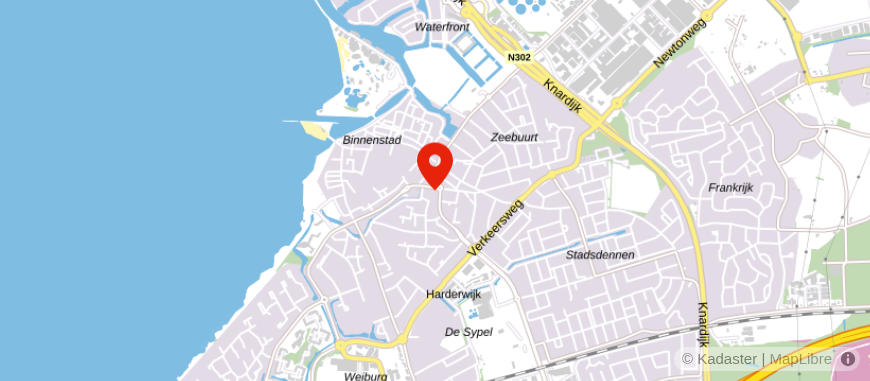 Locatie van De Hypotheker Harderwijk