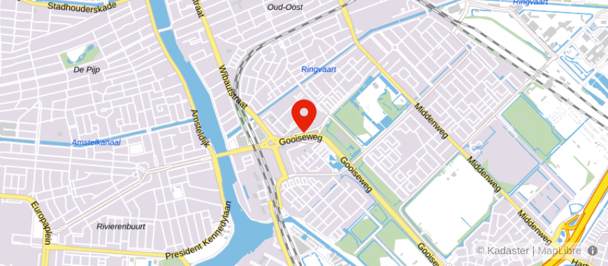 Locatie van HVK Stevens Legal B.V.