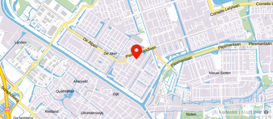 Locatie van Nanninga Financieel Advies - Financieel Zeker