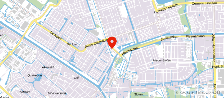 Locatie van Jaasma de Winter Advocaten