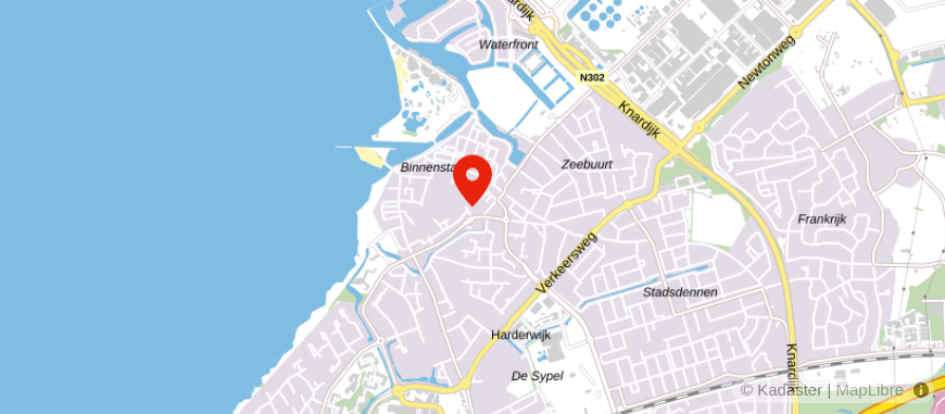 Locatie van Makelaarschap Harderwijk