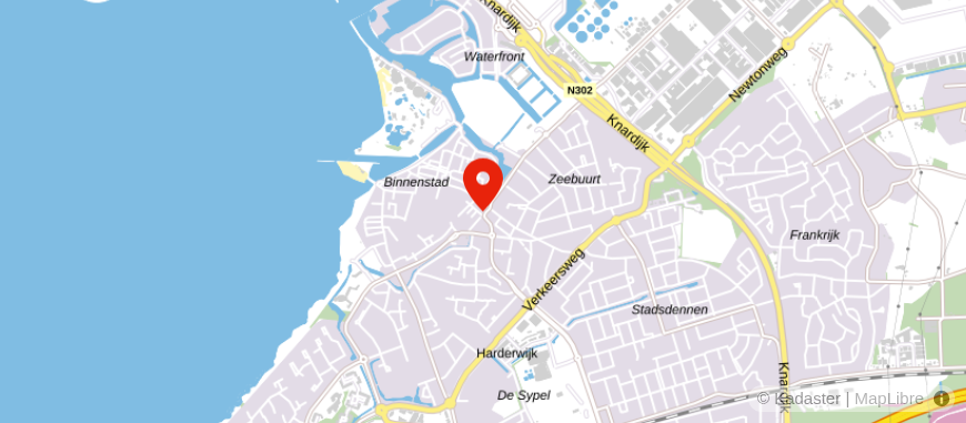 Locatie van Univé Dichtbij Harderwijk